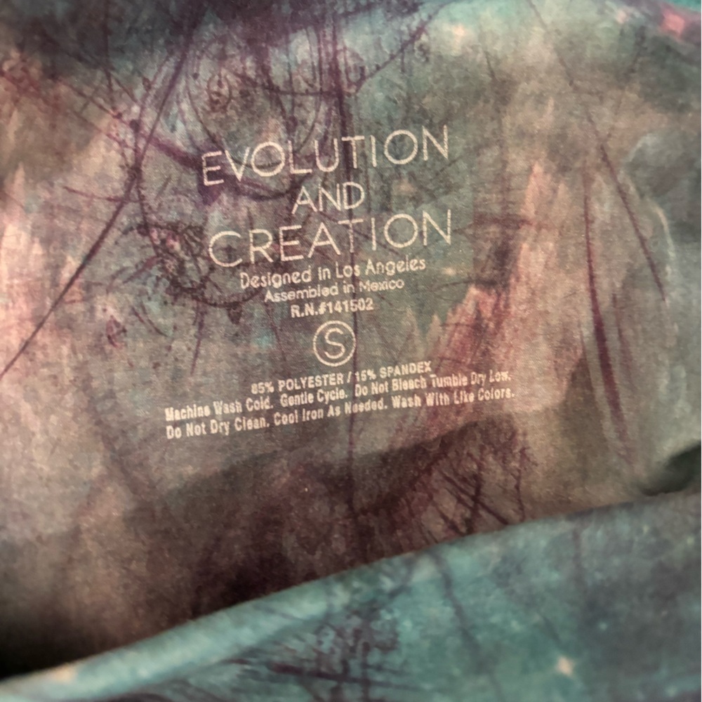 Evolution And Creation Galaxy Small Leggings In B… - image 3